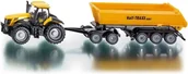 Samochody i pojazdy dla dzieci - Siku Traktor z wózkiem i wywrotką 1858 - miniaturka - grafika 1