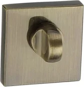 Szyldy i rozety - Infinity Line Rozeta kwadratowa WC DO KLAMKI MAXIM PATYNA RGQ 403 - miniaturka - grafika 1