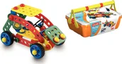 Zabawki konstrukcyjne - Quercetti Techno Toolbox Układanka 6140 - miniaturka - grafika 1