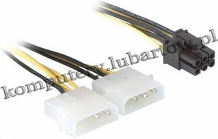 Gembird rozdzielacz zasilania 2XHDD/6PIN BTX (CC-PSU-6) - Kable komputerowe i do monitorów - miniaturka - grafika 2