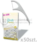 Nici dentystyczne - CLEANPIK Easy FlossPicks 50szt. - niciowykałaczka dzięki której polubisz nitkowa - miniaturka - grafika 1