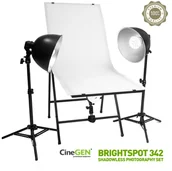 Inne akcesoria studyjne - CineGEN Zestaw do fotografii bezcieniowej BrightSpot 342 BrightSpot-342 - miniaturka - grafika 1