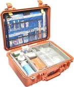 Walizki i skrzynie na sprzęt fotograficzny - Peli przegródki 1500EMS 1500-406-200E - miniaturka - grafika 1