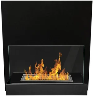 Ecofire wiszący 450x470 BOARD Czarny - Wkłady kominkowe - miniaturka - grafika 4