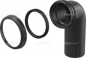 ALCAPLAST Kolano odpływowe 90/90 M908 - Akcesoria do armatury i ceramiki - miniaturka - grafika 2