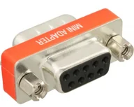 Akcesoria do tabletów i e-booków - InLine Adapter AV Null Modem Adapter DB9 Pin męski żeński 31437 - miniaturka - grafika 1