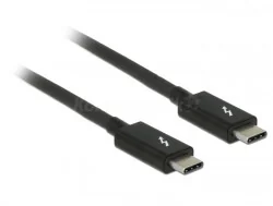 Delock Kabel Thunderbolt 3 M/M 2m czarny (84847) - Kable komputerowe i do monitorów - miniaturka - grafika 2