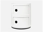 Komody - Kartell Komoda Modułowa Componibili biała - 4966-03 - miniaturka - grafika 1