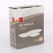 Serwisy obiadowe - Altom KOMPLET OBIADOWY 18 CZĘŚCI TITAN zakupy dla domu i biura 010300152 - miniaturka - grafika 1