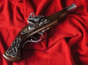 Repliki - broń - WŁOCHY BOGATO GRAWEROWANY NIEMIECKI GARŁACZ - miniaturka - grafika 1