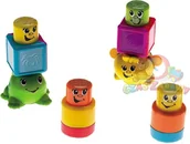 Klocki - Fisher Price Zestaw wesołych klocków - miniaturka - grafika 1