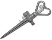 Węże ogrodowe i zraszacze - BRADAS Zraszacz obrotowy wbijany De Luxe "serce" White Line WL-KT263B - miniaturka - grafika 1