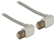 Kable miedziane - Delock Kabel RJ45 Cat.5e S/FTP kątowy 0.5m 83510 - miniaturka - grafika 1