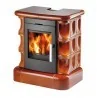 Wkłady kominkowe - Haas+Sohn piec kaflowy MANTA kaflowy top miodowy - miniaturka - grafika 1