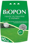 Nawozy ogrodnicze - Biopon Nawóz do trawnika 10kg z mchem - miniaturka - grafika 1