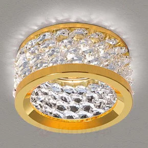 Orion Z kryształowymi ozdobami - lampa wpuszczana IWEN - Lampy sufitowe - miniaturka - grafika 6