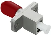Wtyczki i adaptery - Qoltec Qoltec Adapter światłowodowy hybrydowy LC/UPC-ST/UPC simplex MultiMode 54150 - miniaturka - grafika 1