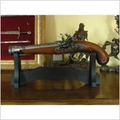 Repliki - broń - Denix PIRACKI SKAŁKOWY GARŁACZ LEWORĘCZNY Z XVIII w. - miniaturka - grafika 1