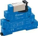 Sterowniki i przekaźniki - Finder Przekaźnikowy moduł sprzęgający 14mm, 1CO 16A 125VAC/DC, styki AgNi 38.01 - miniaturka - grafika 1