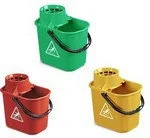 Miotły, szufle, mopy - TTS Wiadro z odciskarką 12l - miniaturka - grafika 1
