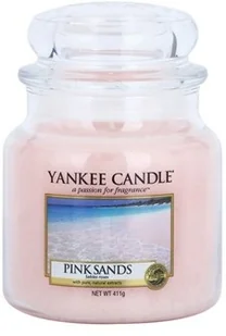 Yankee Candle Pink Sands 411 g Classic średnia świeczka zapachowa (YSSPS1 / - Świece - miniaturka - grafika 2