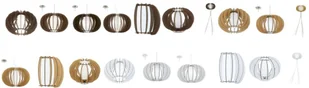 Eglo COSSANO 2 95254 LAMPA WISZĄCA DREWNO - Lampy sufitowe - miniaturka - grafika 3