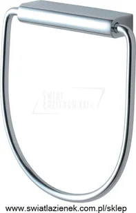 Ideal Standard Owalna poręcz na ręcznik chromowana CONNECT N1384AA - Akcesoria łazienkowe - miniaturka - grafika 2