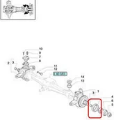 Części i akcesoria do maszyn rolniczych - CNH USZCZELNIACZ PRZEDNIEJ ZWOLNICY 87309584 - 5137109 - 5177708 - 5184116 - miniaturka - grafika 1