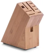 Akcesoria do sztućców - Zeller Bambusowy stojak na noże blok do noży 22x22x9cm B003C4TF6G - miniaturka - grafika 1