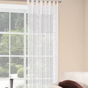 Firany - Firana z szelkami kremowa 140 x 250 cm - miniaturka - grafika 1