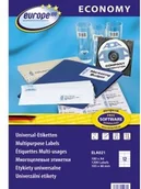 Etykiety do drukarek - Avery Zweckform Etykiety uniwersalne Economy 105 x 48 mm, 1200 etykiet - miniaturka - grafika 1
