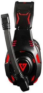 ModeCom MC-832 GHOST czarno-czerwone (S-MC-832-GHOST) - Słuchawki - miniaturka - grafika 3