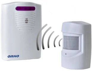 Orno Czujnik ruchu z sygnalizacją bezprzewodowy, IP44, 120m OR-MA-705 - Czujniki ruchu i zmierzchu - miniaturka - grafika 2