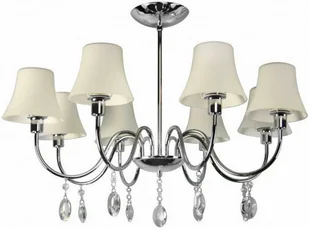 Elegancki żyrandol z wiszącymi kryształkami 38-11602 z serii SORENTO - Lampy sufitowe - miniaturka - grafika 2