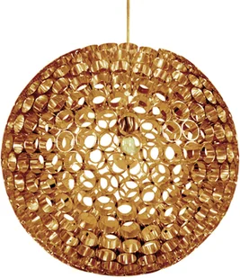 Candellux LAMPA wisząca ABROS kula 31-09074 Złoto - Lampy sufitowe - miniaturka - grafika 2