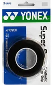 Tenis ziemny - Yonex owijki tenisowe SUPER GRAP X3 ROL.CZARNA 4930379385056 - miniaturka - grafika 1