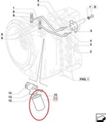 Części i akcesoria do maszyn rolniczych - CNH FILTR SKRZYNI BIEGÓW NEW HOLLAND 84343800 - 85817004 - miniaturka - grafika 1