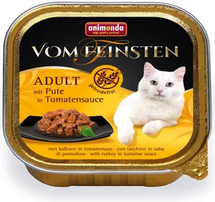 Animonda Vom Feinsten Adult Nograin W Sosie, 6 X 100 G - Łosoś W Sosie Ziołowym - Mokra karma dla kotów - miniaturka - grafika 2