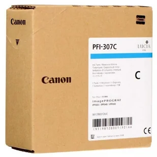 Canon PFI307C - Tusze oryginalne - miniaturka - grafika 2