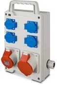 Rozdzielnie elektryczne - Elektro-Plast Rozdzielnica siłowa RS przenośna 4x230V 1x16A/5P 1x32A/5P 6214-00 - miniaturka - grafika 1