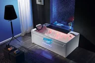 Wanny z hydromasażem - Hydrosan Niagara 911 180x100 biała - miniaturka - grafika 1