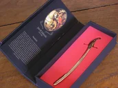 Repliki - broń - POLSKA NOŻYK DO LISTÓW MINIATURKA - SZABLA KARABELA W PUDEŁKU - miniaturka - grafika 1