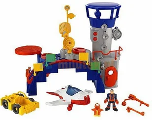 Fisher Price Imaginext Lotnisko Action Tech BDY37 - Samochody i pojazdy dla dzieci - miniaturka - grafika 3