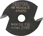 Frezy - Festool HW D40x4 KL - Zapasowy frez do rowków 496055 - miniaturka - grafika 1