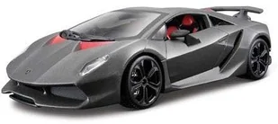 Bburago Tytuł: 15621061 - Star 1:24 Lamborghini Sesto Elemento, szary metalik - Kolekcjonerskie modele pojazdów - miniaturka - grafika 2