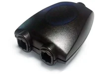 Adaptery i przejściówki - Gembird adapter rozdzielacz Toslink 2 porty, czarny DSP-OPT-01 - miniaturka - grafika 1