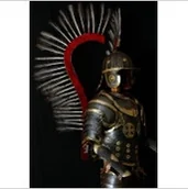 Repliki - broń - Płatnerze hiszpańscy UNIKATOWA ZBROJA POLSKIEGO HUSARZA Z PIÓRAMI - miniaturka - grafika 1