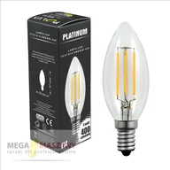 Żarówki LED - Polux Żarówka LED E14 SMD LED 4W Ciepła 305107 - miniaturka - grafika 1