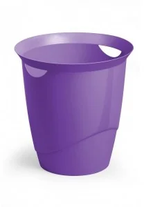 Durable Kosz na śmieci TREND fioletowy DU128-012 - Kosze na śmieci - miniaturka - grafika 2