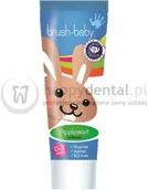Pasty do zębów - Brushbaby BRUSH-BABY AppleMint 75ml- pasta do pielęgnacji jamy ustnej o smaku ja - miniaturka - grafika 1